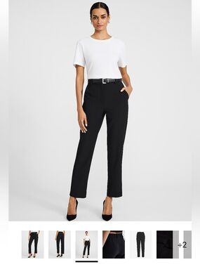 Express Editor Straight Ankle Pants